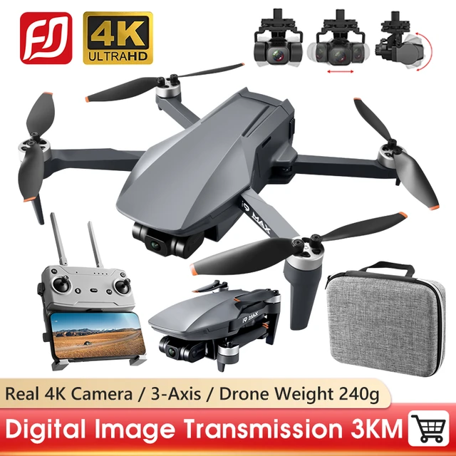 i9 MAX 4K Drone 3-Axis Gimbal HD Camera 3KM 26Min Fly