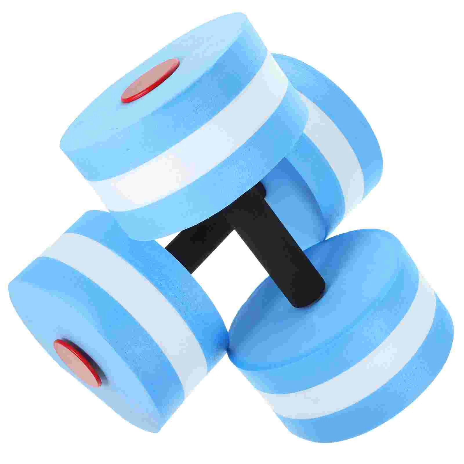 2 Pcs Water Aerobics Dumbbells EVA Floating Fitness Barbell Aquatic Barbells Swimming Equipment Lightweight