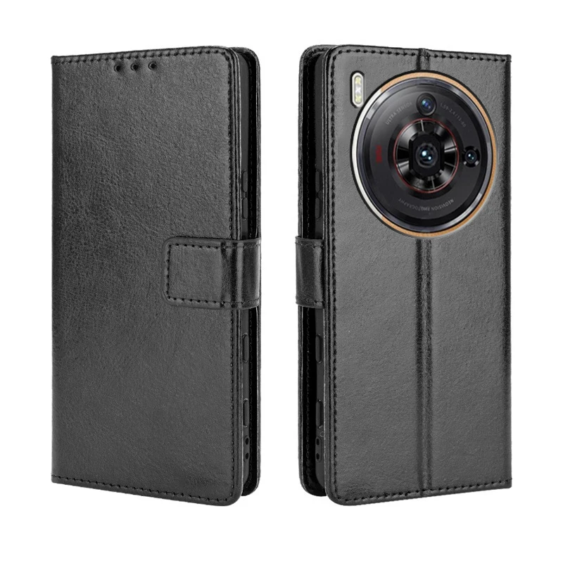 Wallet Case ZTE Nubia Z50S Pro чехол Book Stand Funda Leather Cover Carcasa Nubia Z50S Pro NX713J 6.78" Phone Cases Etui phone case leather phone case leather wallet case leather case