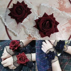 Lace  Bracelet Decorative Sleeve Anime Cosplay Halloween Costume Props
