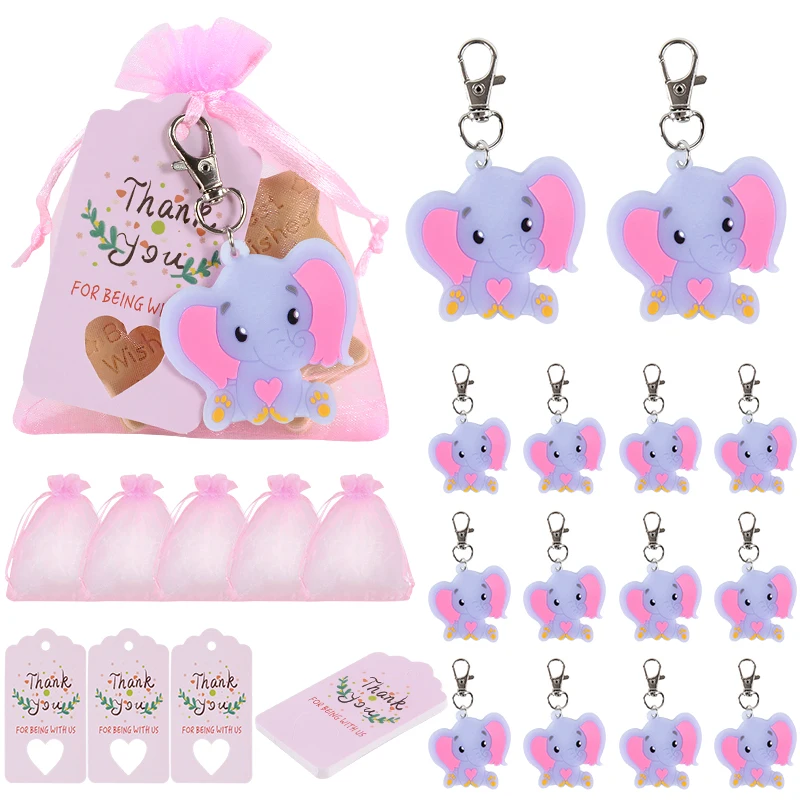 Shiyou-Elephant Keychain Don't Forget How Strong You Are Strength Jewelry Uplifting Gift For Friend Family Animal Lovers