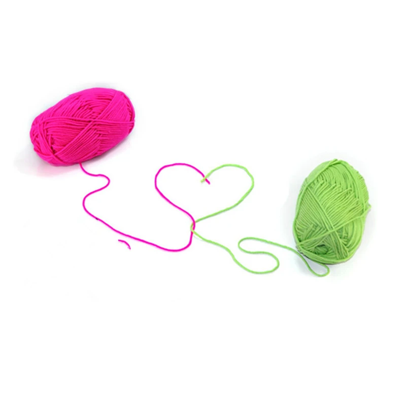 

5pcs Milk Cotton Yarn scarf hand knitted yarn 250g thread crochet hook for Hand knitting soft yarn thick wool yarn