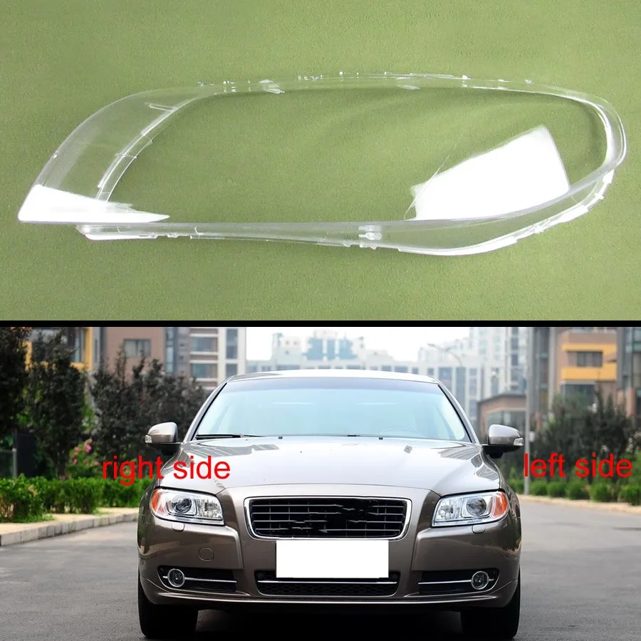 

Car Accessories Transparent Lampshade Headlamp Cover Lamp Shade Headlight Shell Lens Plexiglass For Volvo S80 S80L 2009-2015