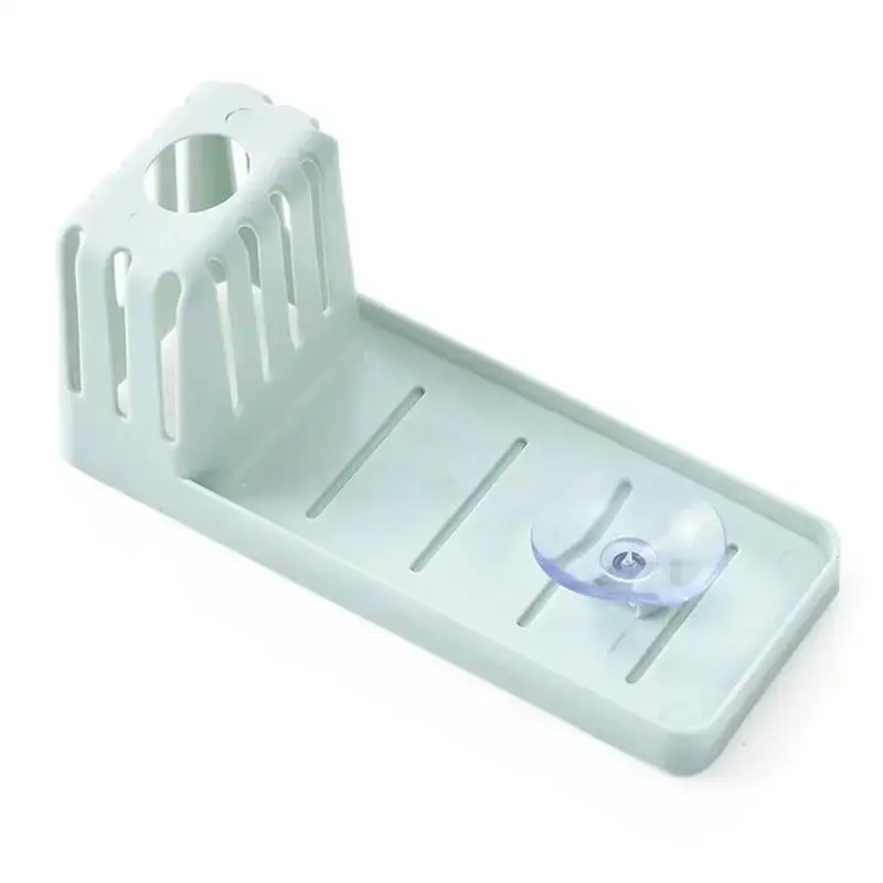 Kitchen Suction Cup Storage Rack Household Sink Scouring Pad Storage Drainage Sorting Racks Tableware Miscellaneous Storages Box