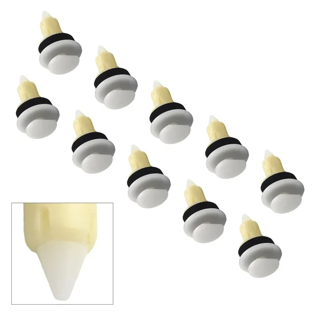 10Pcs Auto Fastener Clip-Inner Door Panel With Sealer 1639881678 For Mercedes W163 Door Panel Card Trim Clips 5