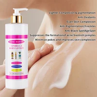 Lotion pour le corps à l'aloe Vera, papaye, vitamine C, soulage l'exfoliateur sec et déshydraté pour la peau, éclaircit le teint, crème de soin hydratante pour le corps 4