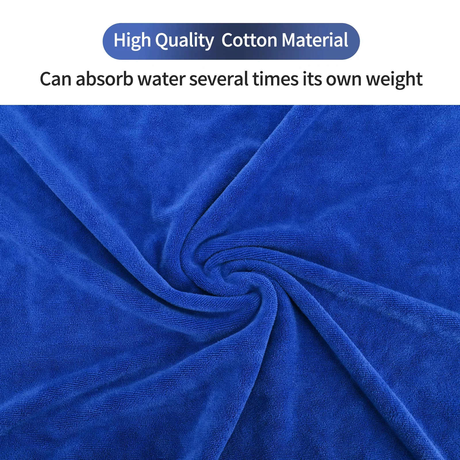 Premium Extra Large Microfiber Car Wash and Drying Towel - Super Absorbent