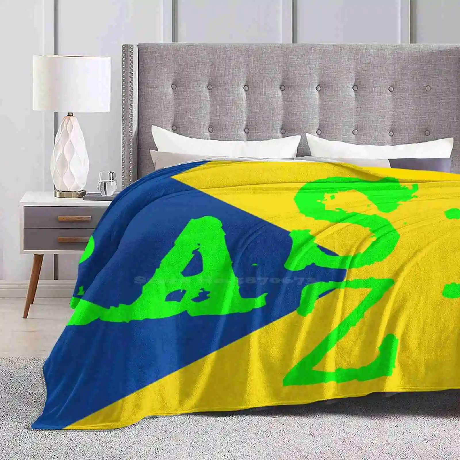 

Braszil Soft Warm Throw Blanket Brasil Brazilian