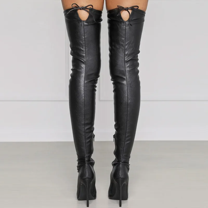 المشمش أحذية عالية الكعب مثير النساء أحذية لينة بو...