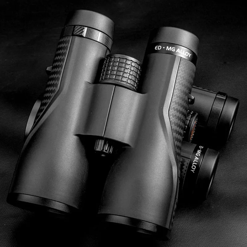 10x50 12x50 ED Lens Binocular Magnesium Alloy SMC BAK4 Prism Nitrogen Filled IPX7 Waterproof Shuntu For Travel Hunting