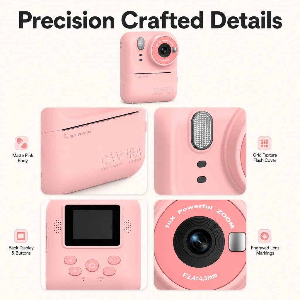 Kids Digital Camera with Stand 3