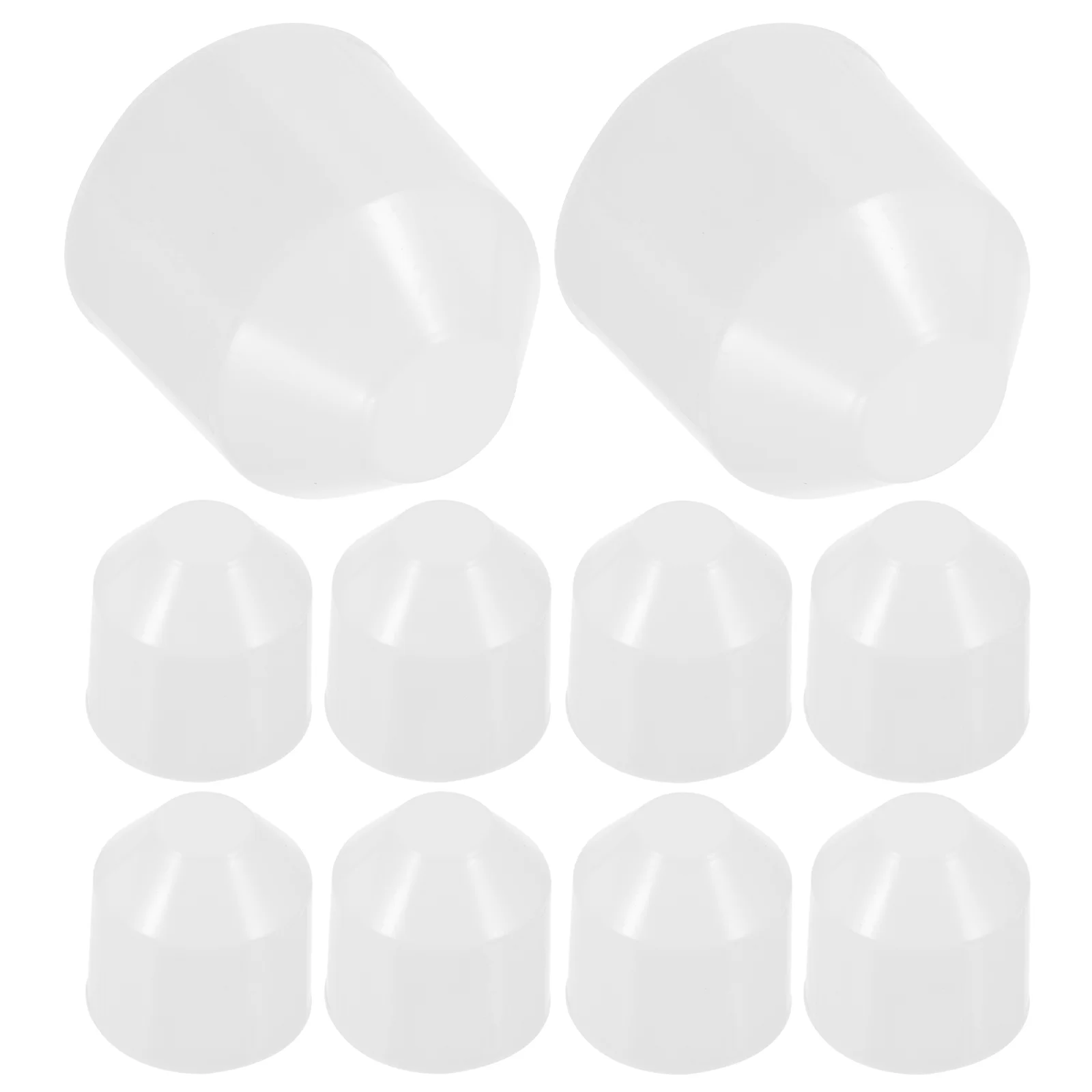 

50 Pcs Light Fixture Finial Lamp Holder Cups E27 Bases Bulb Protection Cap Wood Plastic Finials