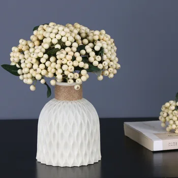 Modern White Plastic Flower Vase 1