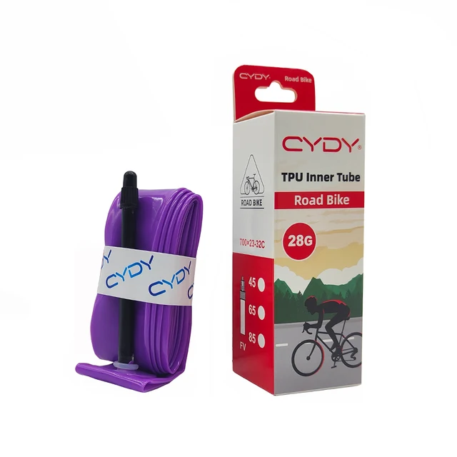 Tubi Per Bicicletta 700c TPU - 36g, 18-32C, Valvola 45mm, Leggeri E Antiforatura - Foto 2