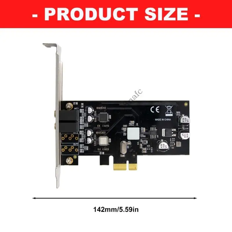 ST116 CM6646 명확한 음성 통화 및 HIFI 음악 재생을 위한 AI 소음 제거 기능이 있는 청각 사운드 카드 594F