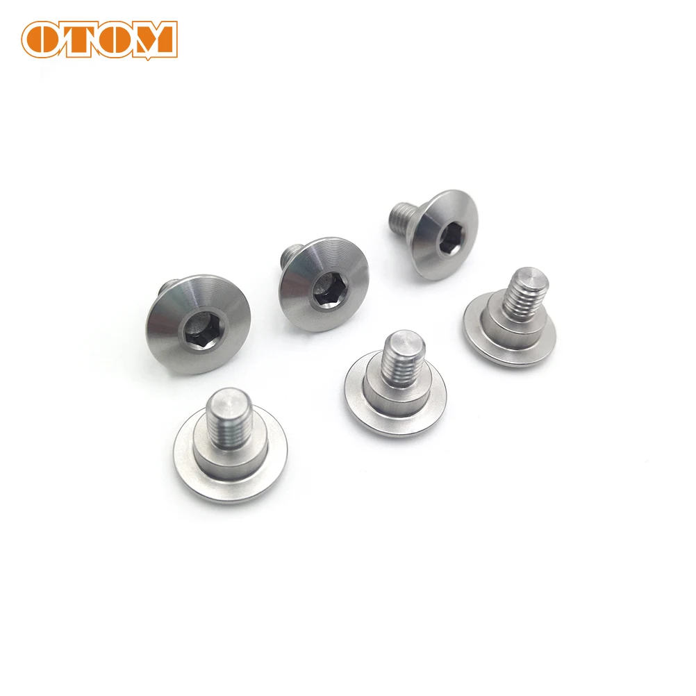 OTOM Front Fork Guard Bolt Screw For HONDA CR125 CRF250R CRF250X CRF450R CRF450X CRF450RX Motorcycle Front Axle Nut Cover Bolts motorcycle accessories auto accessories motorcycle screw caps motorcycle screws motorcycle fasteners bolt nut covers motorcycle nut covers