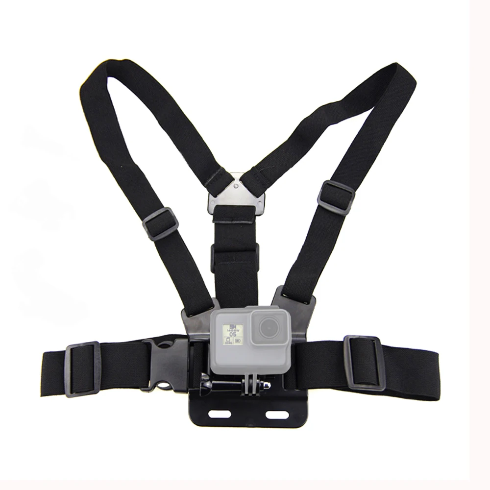 Para Gopro Hero Action Camera Vestindo kit Peito Strap Mount Tripé monopé Acessórios