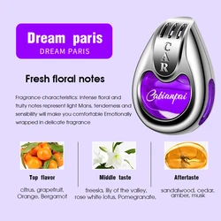Creative Car Air Vent Aroma Diffuser - Long - Lasting Interior Fragrance Pendant (PURPLE)