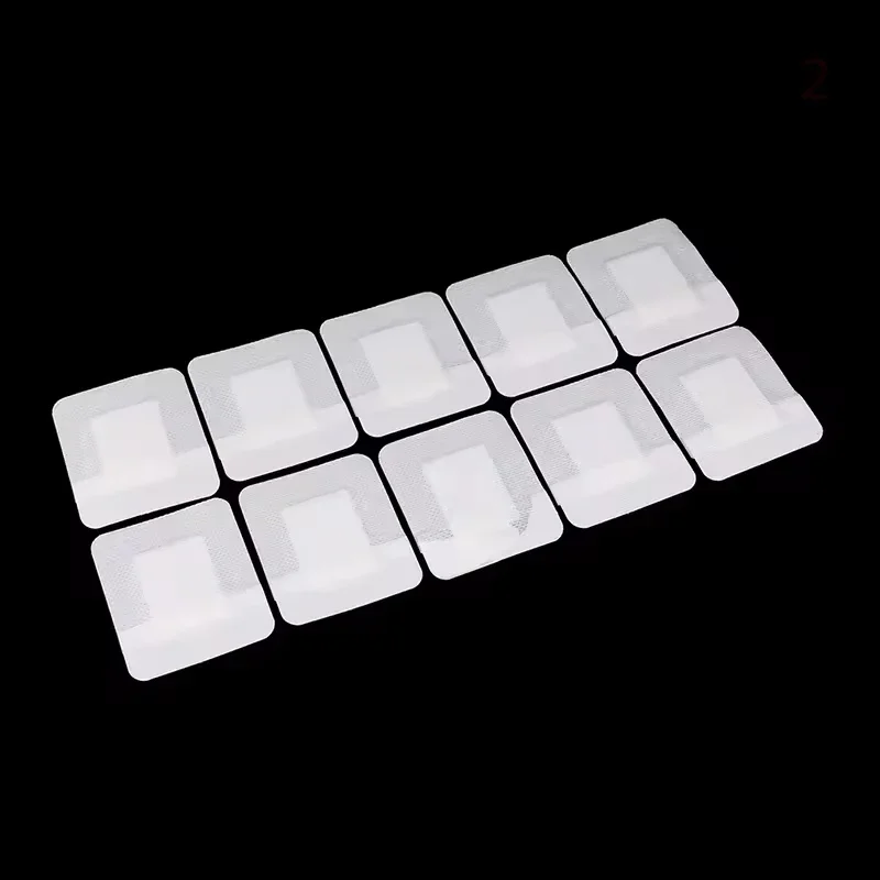 10-Piece Waterproof Transparent Tape - Breathable PU Film Medical Adhesive Plaster