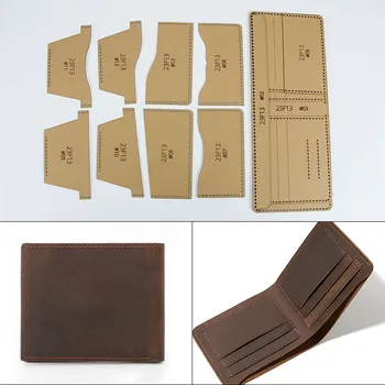 DIY Leather Wallet Template 1