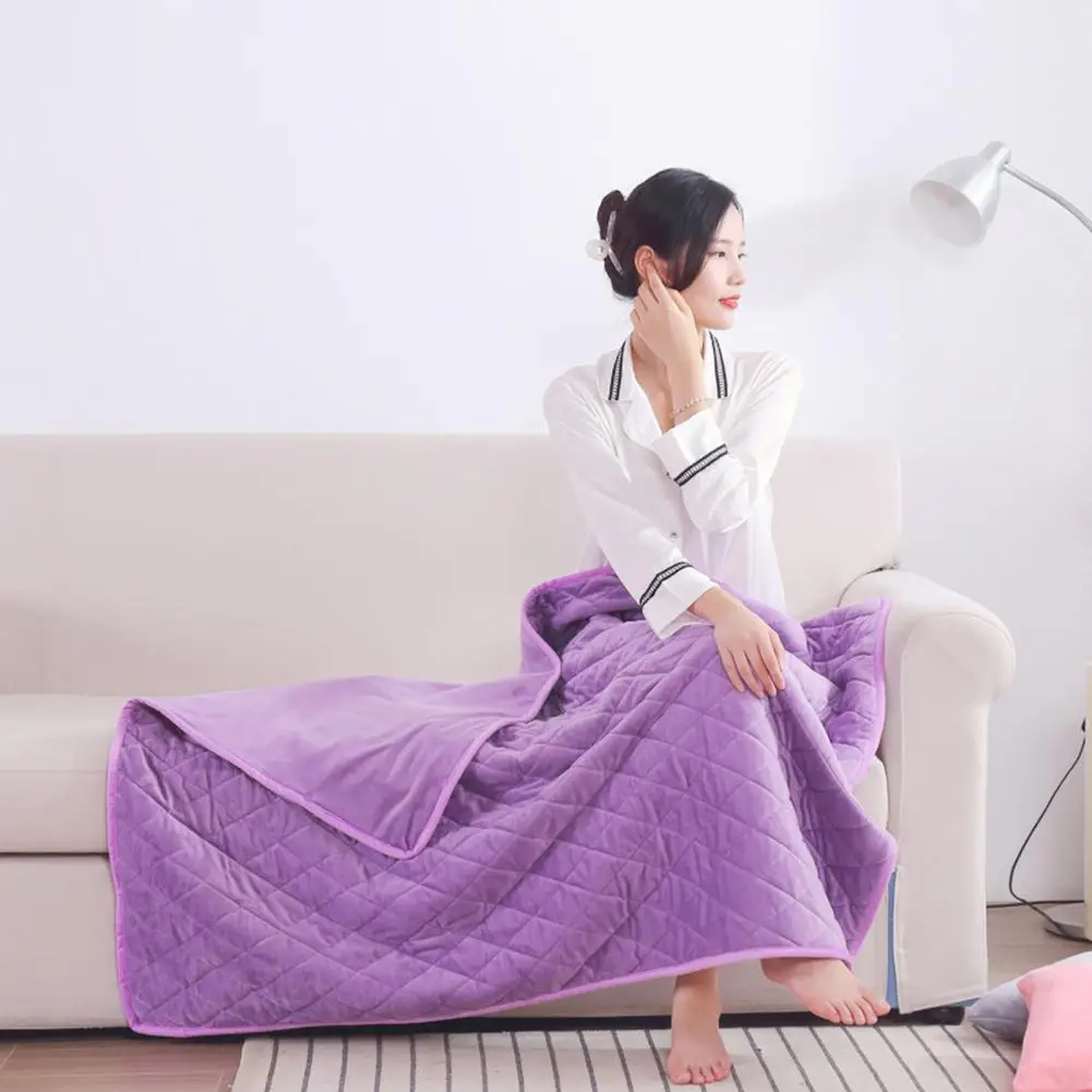 Heating Shawl Blanket Usb Portable Charging Wearable Electric Blanket  Winter Watching Tv Electric Heating Throw Blanket - Electric Blankets -  AliExpress
