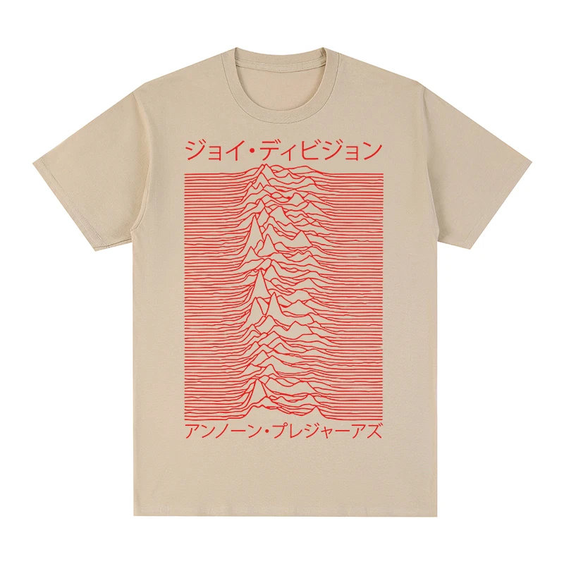 Joy Division T-Shirt Unknown Pleasures Love Will Tear Us Apart Cotton Men T Shirt New Tee Tshirt Womens Tops Unisex