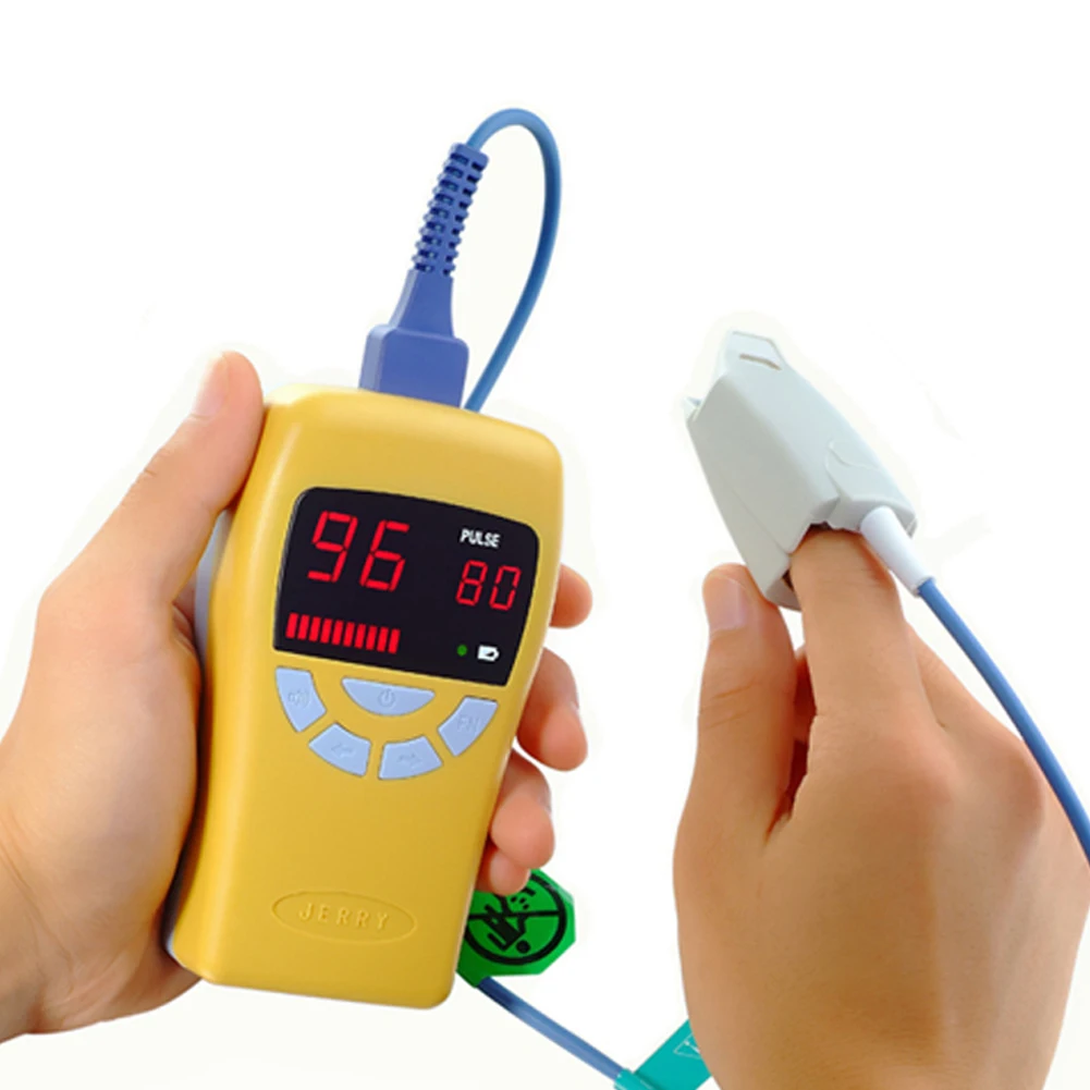 NEW DESIGN SpO2 PR Handheld Digital Auto Off Blood Oxygen Pulse Oximeter Monitor