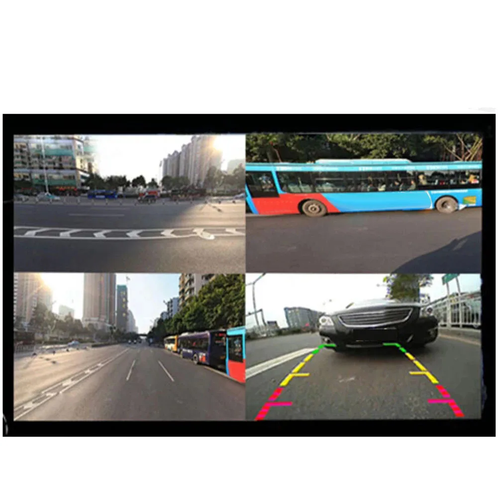 자동차 4 채널 운전 레코더 스위처 제어 자동차 카메라 IR 제어 스위치 결합기 박스, 360 ° 파노라마