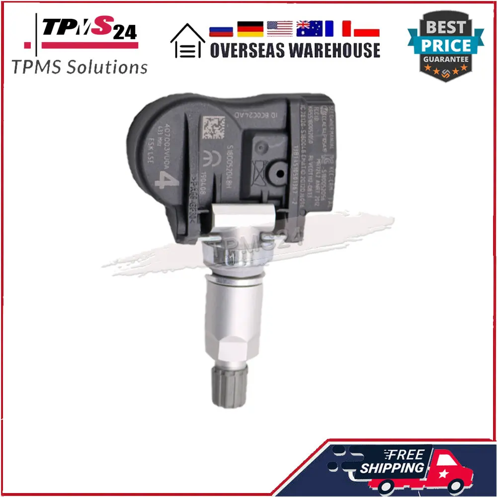 40700-3VU0A FOR Nissan Qashqai Teana Tiida Almera Atleon Cabstar NP300 Pulsar Sentra 433MHz TPMS , 407003VU0A 4070