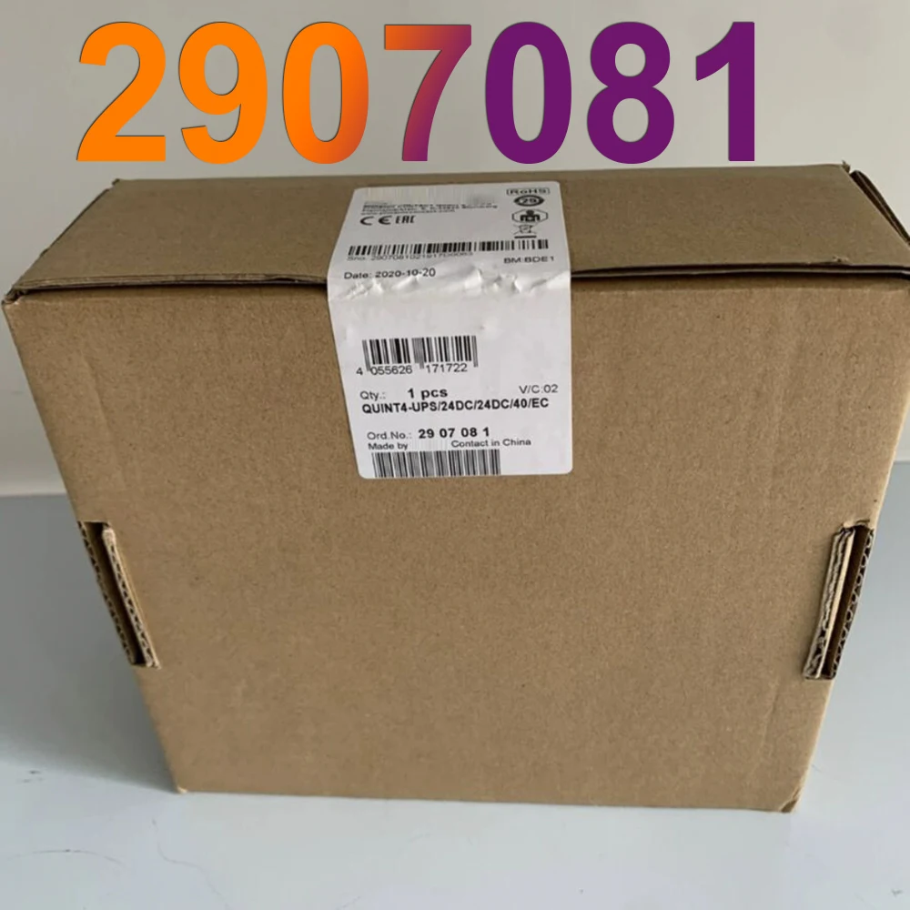 

QUINT4-UPS/24DC/24DC/40/EC QUINT DC-UPS 24VDC/40A For Phoenix Uninterruptible Power Supply 2907081
