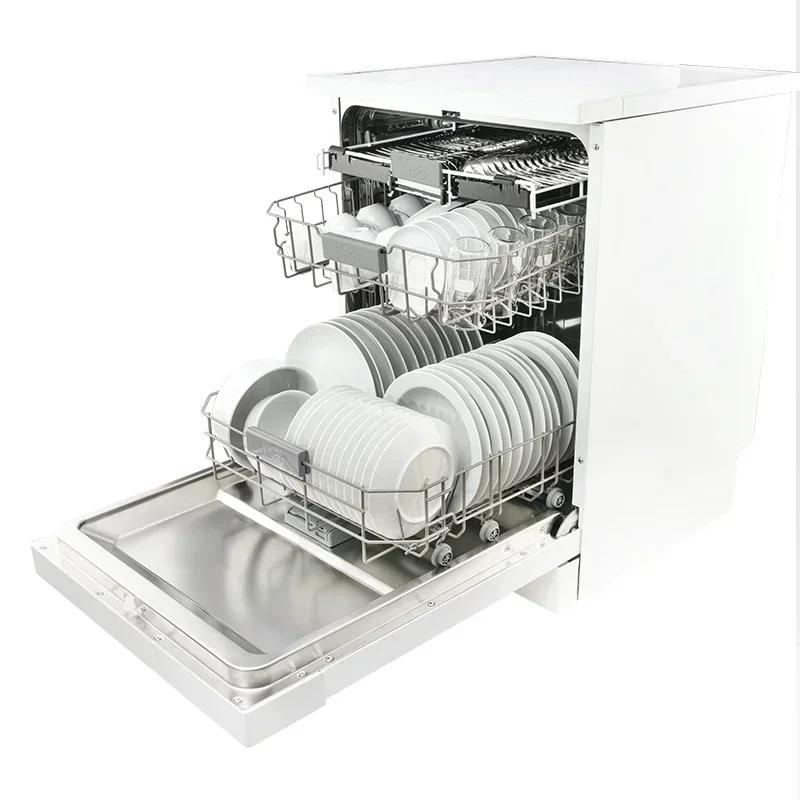 Automatic 50 Hz Smart dishwasher Household multi functional Desktop Household Integrated Dishwasher For kitchen 6