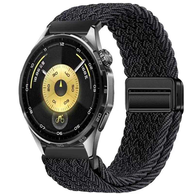 Premium Magnetic Nylon Watch Strap - Comfortable Bracelet for Smartwatches, 20/22mm