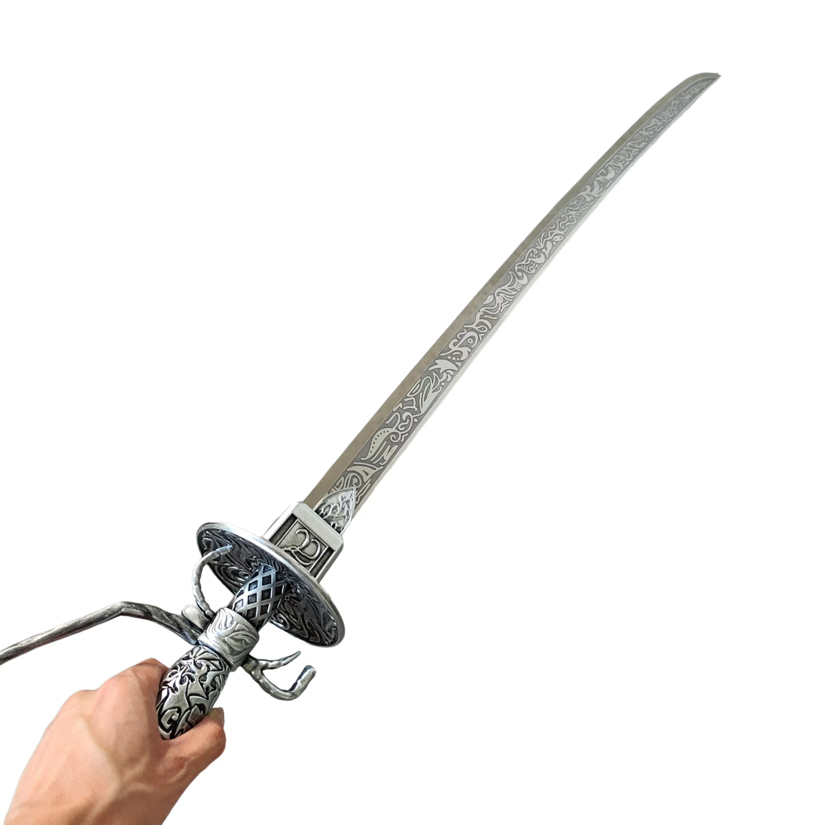 New Game Bloodborne Bloodborne Maria Rakuyo Sword Halloween Props Craft Weapon Model Cosplay Collection Birthday Gift 145cm 2