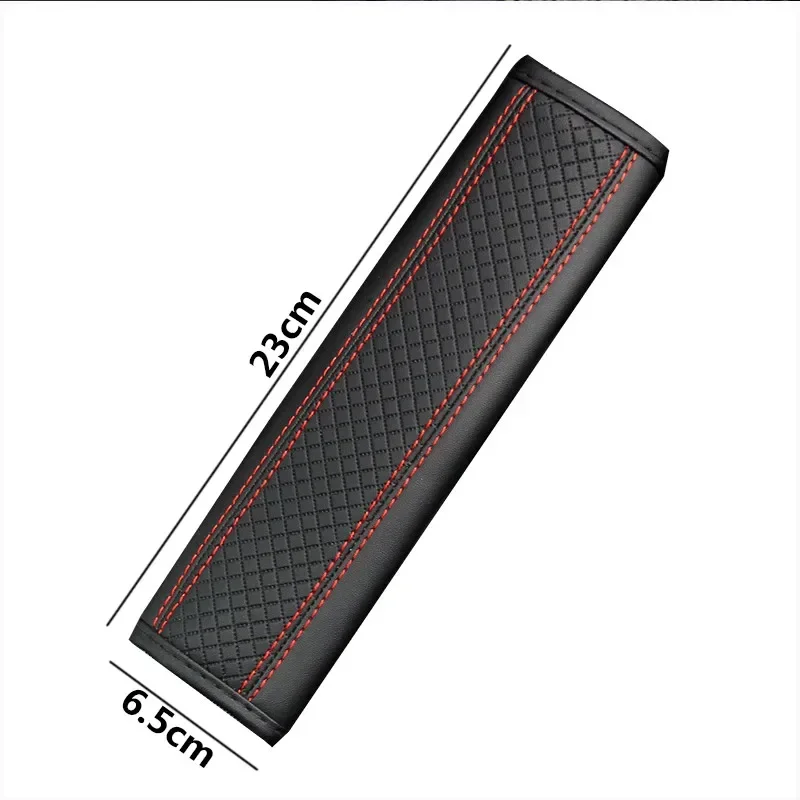 Coprispalle per cintura di sicurezza per auto in pelle PU traspirante resistente all'usura accessori per cinture di sicurezza antiscivolo prodotti per la decorazione d'interni - Image 6