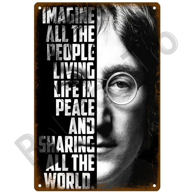 Calssic Retro Metal Sign Pop Tin Sign Music Vintage Metal Plaque Rock