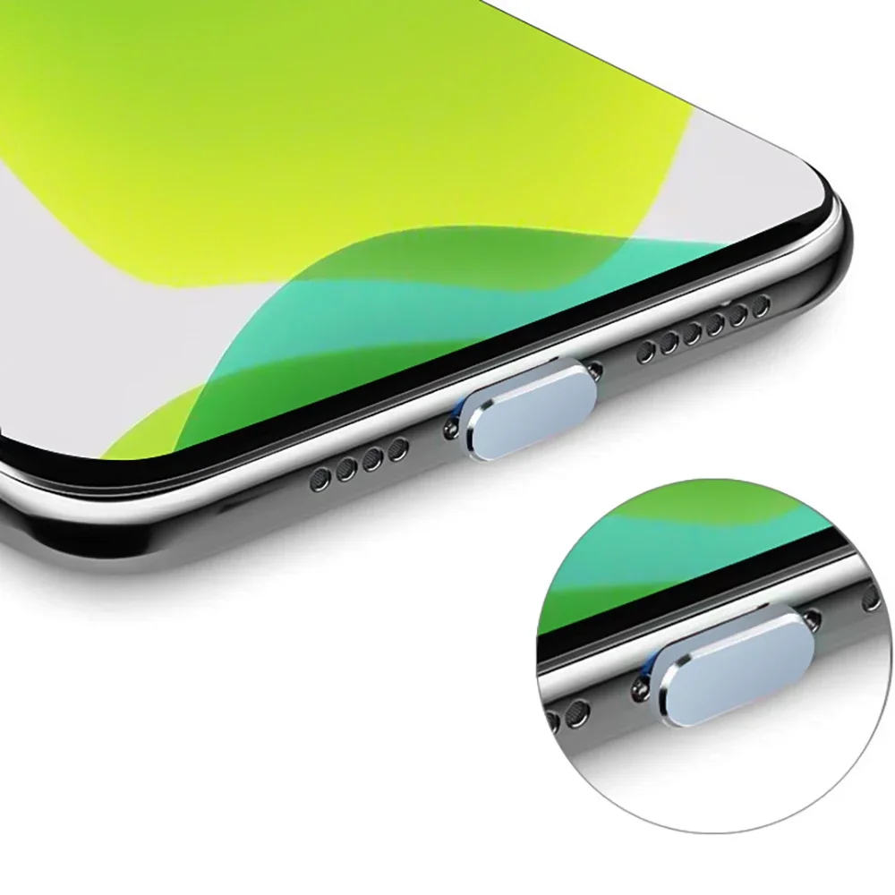 iPhone 14 13 12 11 Pro Max XR 8 Plus IOS Apple iPad 용 금속 먼지 플러그 충전 포트 보호기 방진 커버 캡