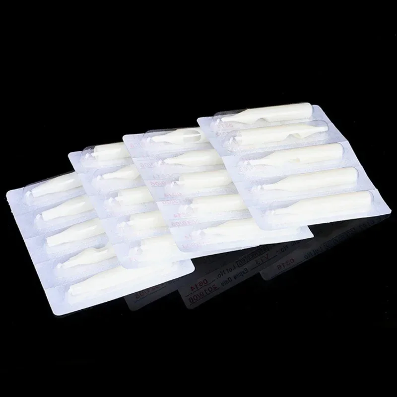 50pcs Disposable Sterile Needle Tubes RT FT Tattoo Tips Mixed Tattoo Machine Accessories Plastic Nozzle Tips Set