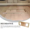Sauna Air Vent Extractor Decoration Ventilated Grille Window Practical Exquisite Smooth Surface Wood Ventilator Steam Outlet 1