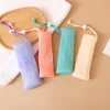 2 Pcs Travel Soap Bags for Dry Shower Washcloth Net SaverBathroom Mesh Bath Peeling Bag Products Pouch The Body Cleaning Sponge 4