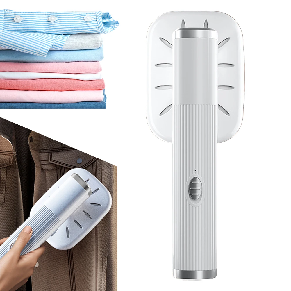 Handheld Iron Steamer 360° Ironing Household Steam Iron USB Powered Small Garment Steamer for Fabric Clothes Ironing