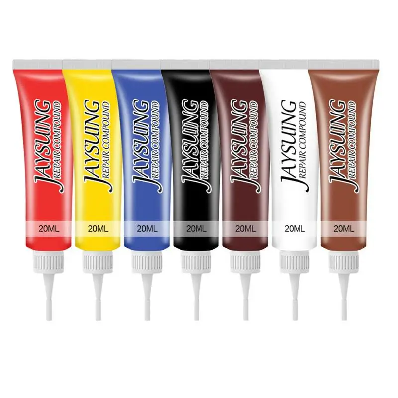 

Leather Repair Kit Multi Use Leather Shoes Sofa Jackets Restoring Agent Scratches Repairer Leather Shiner Cream Home Accessories