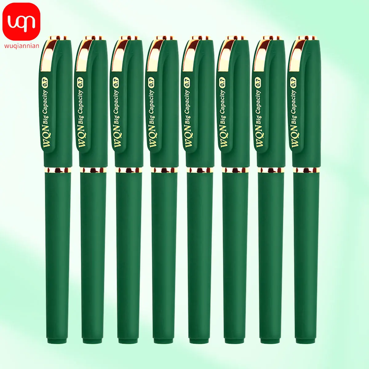 Elegant 0.7mm Neutral pen Gel Pen Business Pen Office Advanced Writing Drawing Record School Office Green neutral pen 2