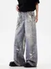 2024 Ropa Y2K Streetwear 3D Graphic Print Baggy Jeans Pants For Men 90S Vintage Clothes Straight Gothic Punk Old Denim Trousers 6