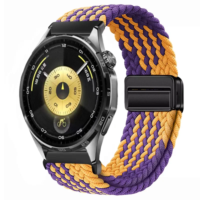 Premium Magnetic Nylon Watch Strap - Comfortable Bracelet for Smartwatches, 20/22mm
