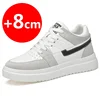 2024 Men Elevator Shoes heightening sneakers for men 6cm 8cm breathable height increased shoes for man sports shoes