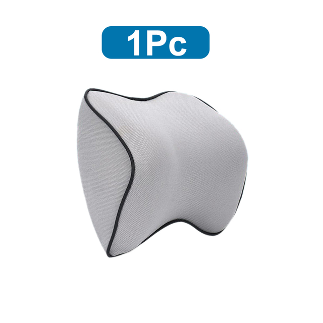 Car Headrest Neck Pillow Auto Car Seat Pillow Memory Foam Head Support Neck Rest Protector Automobiles Interior