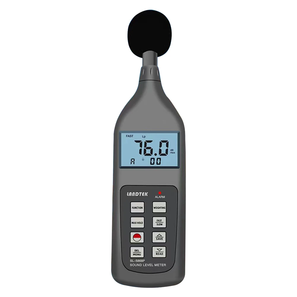 LANDTEK Sound Level Meter SL5868P Decibel Meter with Memory Function SL-5868P Multifunctional Noise Meter 2