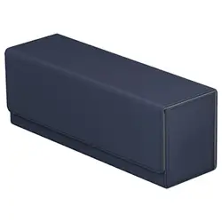 400 CARD CASE + Divider-Trading Card Deck Box 310x95x115mm Blue