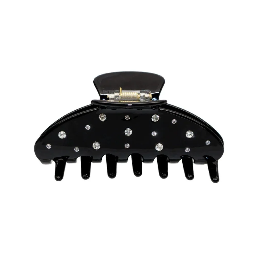 1 Stück neue, minimalistische, tropfenförmige Multi-Diamant-Haarspange, vielseitiges und bequemes Haar-Accessoire, großer Hai-Fangclip – Detail 7