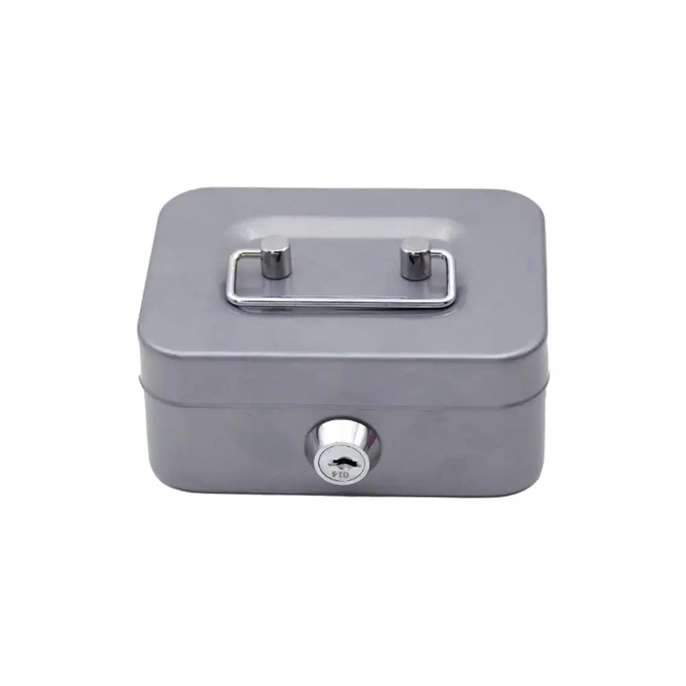 Creative Portable Piggy Bank Storage Box Small Size Box Tank Change Storage And Key Locked Money